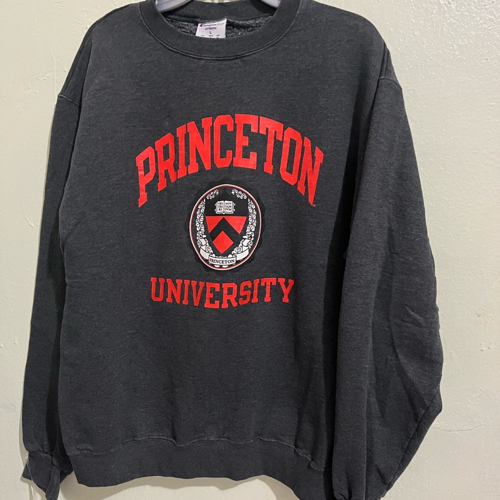 Princeton University Charcoal Sweater